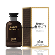 Load image into Gallery viewer, Amber Absolute (Prime Collection) | Eau De Parfum 100ml | by Sterling Perfumes