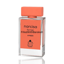Φόρτωση εικόνας σε προβολέα Gallery, Narcisa For Her Amber | Eau De Parfum 100ml | by Milestone Perfumes