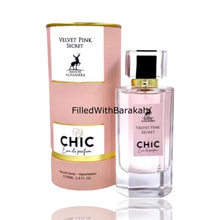 Load image into Gallery viewer, Chic Velvet Pink Secret | Eau De Parfum 100ml | by Maison Alhambra