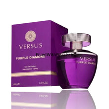 Charger l'image dans la galerie, Versus Purple Diamond | Eau De Parfum 100ml | by Fragrance World