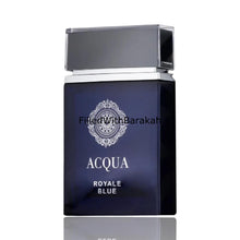 Laden Sie das Bild in den Galerie-Viewer, Acqua Royale Blue | Eau De Parfum 100ml | by Fragrance World