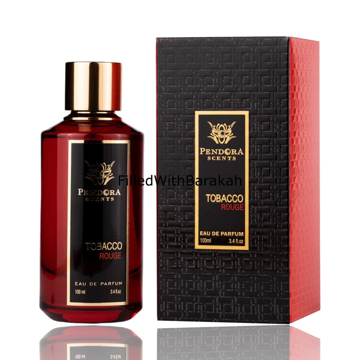 pendora scents tobacco rouge Eau De Parfum By Paris Corner 100ml 3.4 F Triple Traders 10 hours Tobacco Rouge | Eau De