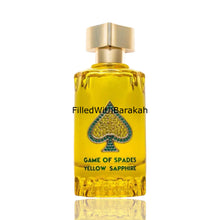 Load image into Gallery viewer, Game Of Spades Yellow Sapphire For Men | Eau De Parfum 100ml | by Jo Milano
