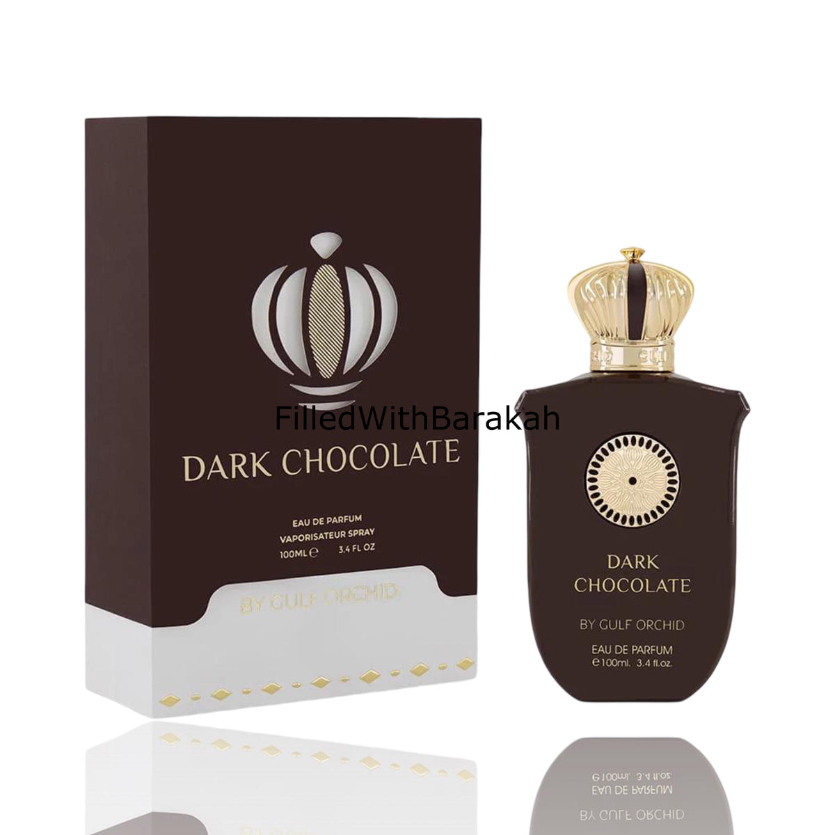 Dark Chocolate Eau De Parfum 100ml by Gulf Orchid