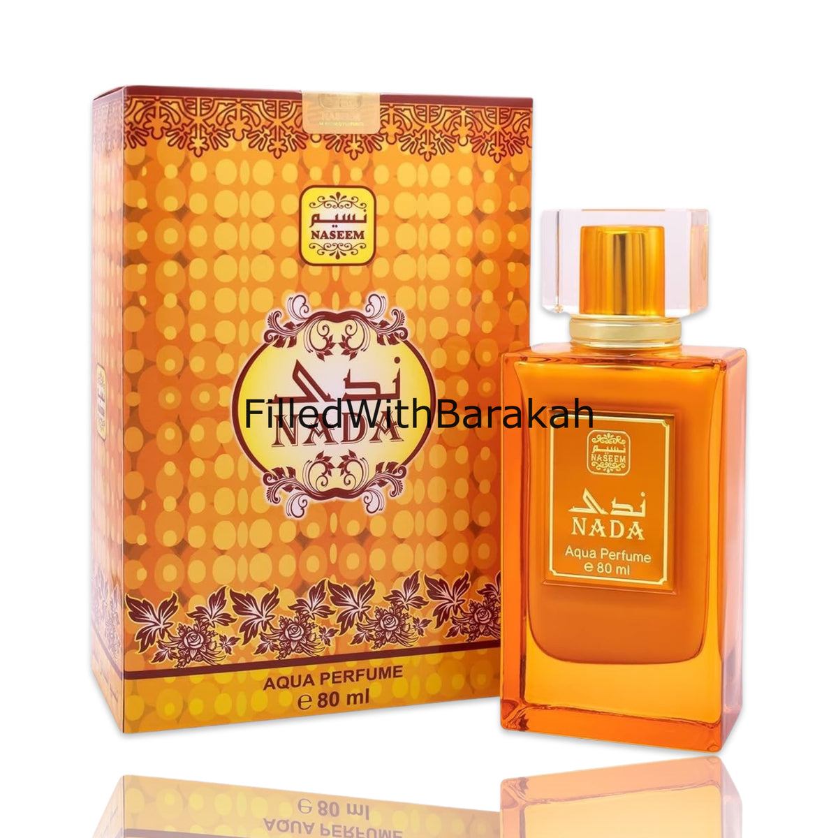 Nada Aqua Water Perfume 80ml by Naseem Al Hadaeq