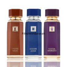 Caricare l'immagine nel visualizzatore Galleria, Luxury Fragrance Trio | Liquid Brun, Azzure Aoud & Cocoa Morado | By French Avenue