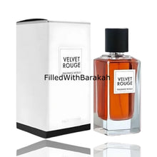 Načíst obrázek do prohlížeče Galerie, Velvet Rouge | Eau De Parfum 100ml | by Fragrance World *Inspired By Rouge Velours*