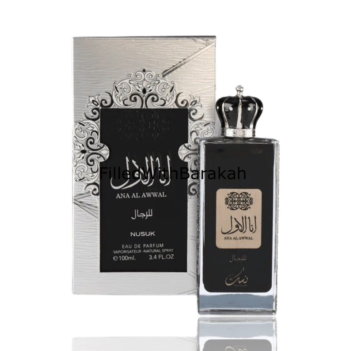 Ana Al Awwal Silver Eau De Parfum 100ml by Nusuk