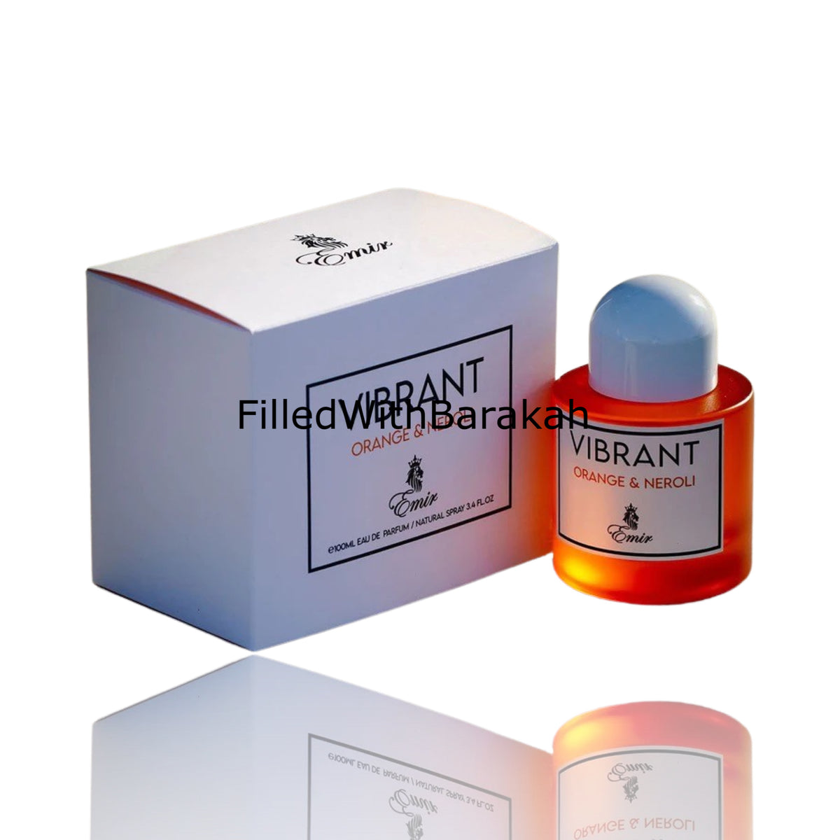 Vibrant Orange & Neroli | Eau De Parfum 100ml | by Emir (Paris