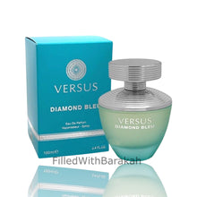 Laden Sie das Bild in den Galerie-Viewer, Versus Blauer Diamant | Eau de Parfum 100ml | von Fragrance World