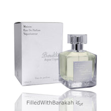 Load image into Gallery viewer, Barakkat Aqua Crystal | Eau De Parfum 100ml | by Fragrance World
