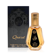 Φόρτωση εικόνας σε προβολέα Gallery, Qaa'ed | Eau De Parfum 50ml | by Lattafa *Inspired By Oud Wood*
