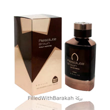 Load image into Gallery viewer, Resolute Brown | Eau De Parfum 100ml | Khalis *Inspired By Black Orchid*