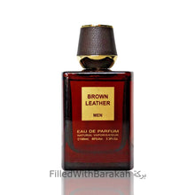Load image into Gallery viewer, Brown Leather Men | Eau De Parfum 100ml | by Fragrance World *Inspired By Tuscan Leather*