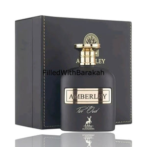 Amberly Pur Oud | Eau De Parfum 100ml | by Maison Alhambra *Inspired By Santal Royal*