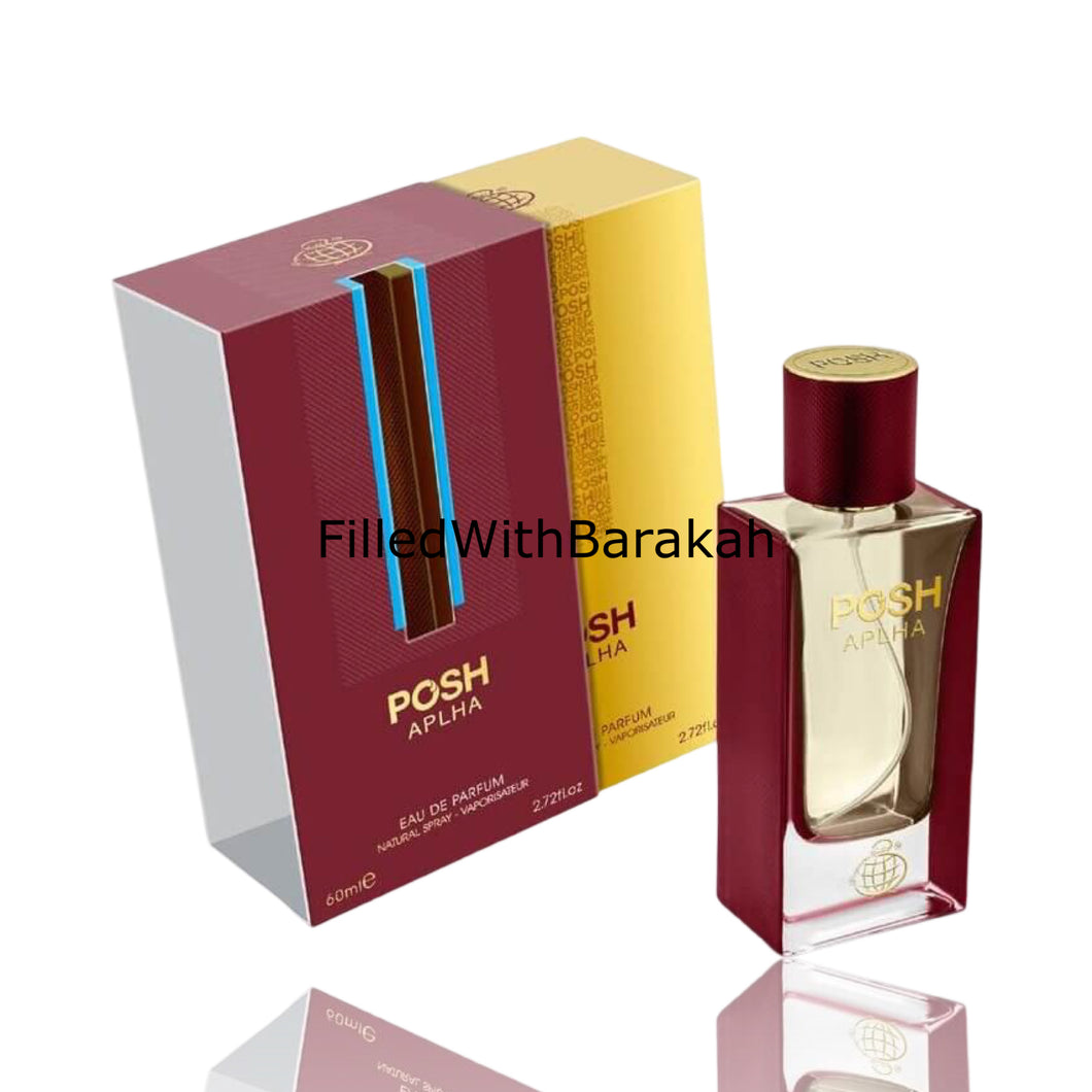 Posh Alpha | Eau De Parfum 80ml | by Fragrance World