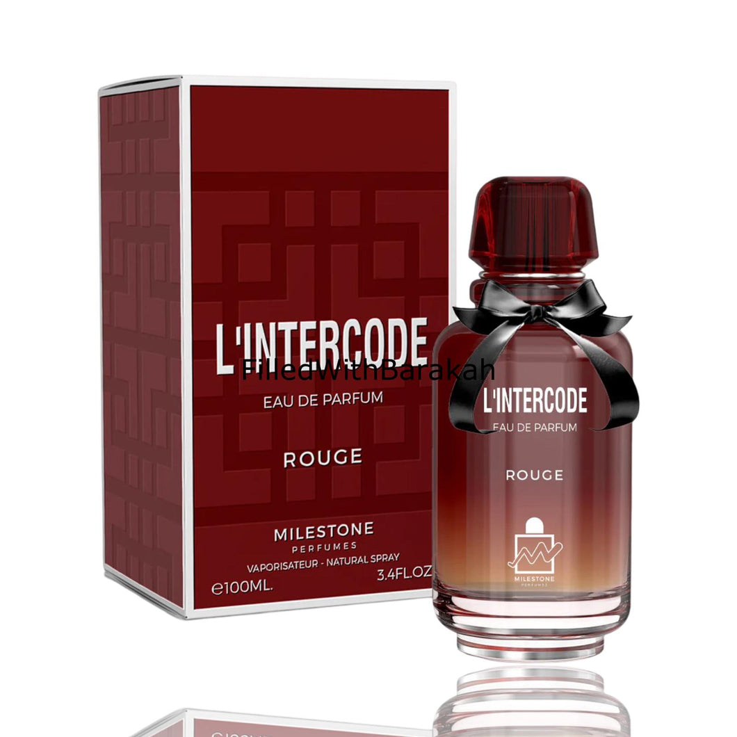 L’Intercode Rouge | Eau De Parfum 100ml | by Milestone Perfumes