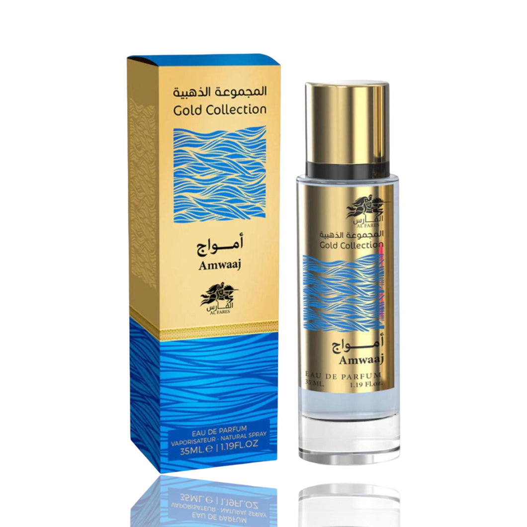 Amwaaj (Gold Collection) | Eau De Parfum 35ml | by Al Fares