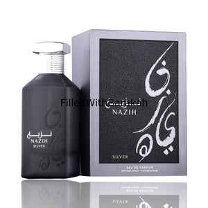 Nazih Silver | Eau De Parfum 100ml | by Athoor Al Alam (Fragrance World) *Inspired By Boss Bottled Intense*