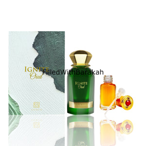 Ignite Oud 60ml Perfume + Oud Maracuja 6ml Concentrated Perfume Oil