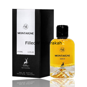 Montaigne Coco | Eau De Parfum 100ml | by Maison Alhambra *Inspired By Coco Vanille*