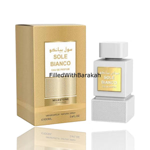 Sole Bianco  | Eau De Parfum 100ml | by Milestone Perfumes