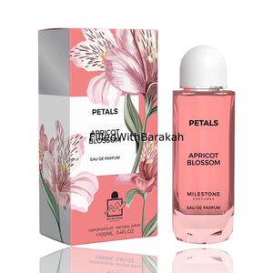 Petals Apricot Blossom | Eau De Parfum 100ml | by Milestone Perfumes