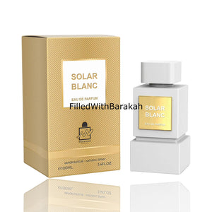 Solar Blanc | Eau De Parfum 100ml | by Milestone Perfumes