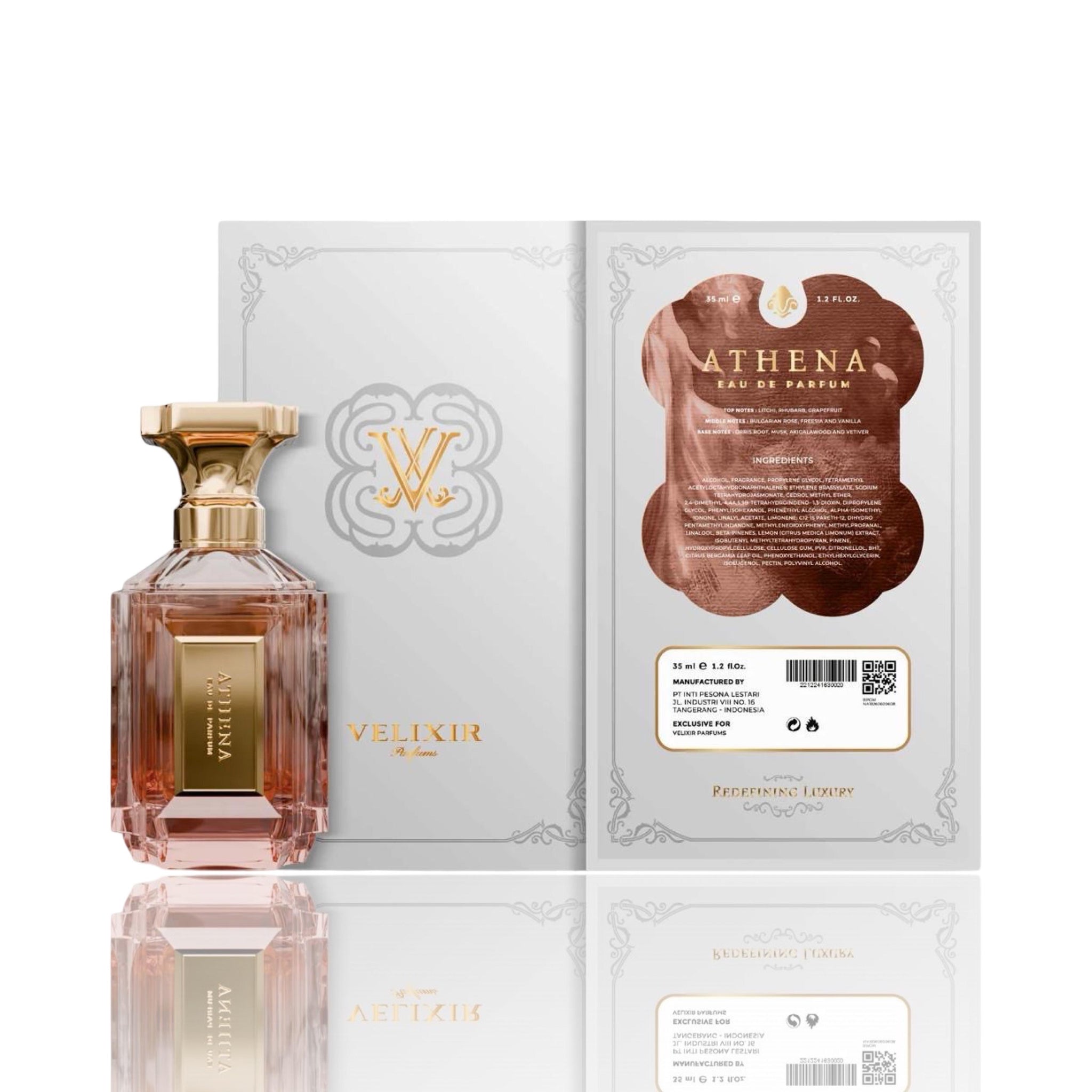 Velixir Athena Notes Athena | Eau De Parfum | by Velixir Parfums – FilledWithBarakah
