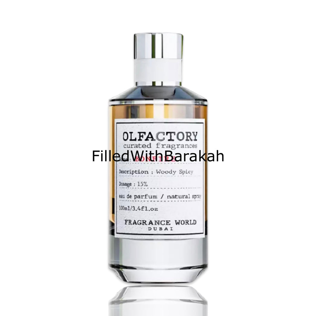 Olfactory Bonfire | Eau De Parfum 100ml | by Fragrance World *Inspired By The Fireplace*