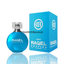 Załaduj obraz do przeglądarki galerii, CH Raqel Blue Woman | Eau De Parfum 100ml | by Chatler
