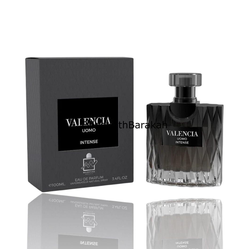 Valencia Uomo Intense | Eau De Parfum 100ml | by Milestone Perfumes