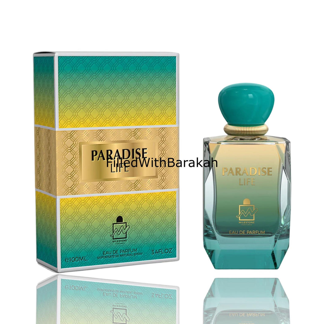 Paradise Life | Eau De Parfum 100ml | by Milestone Perfumes