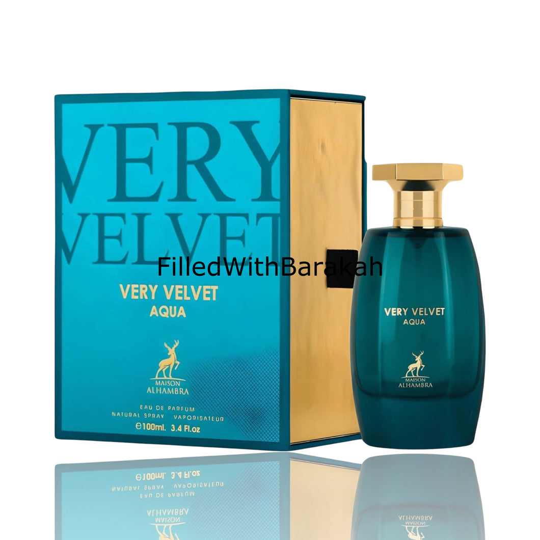 Very Velvet Aqua | Eau De Parfum 100ml | by Maison Alhambra