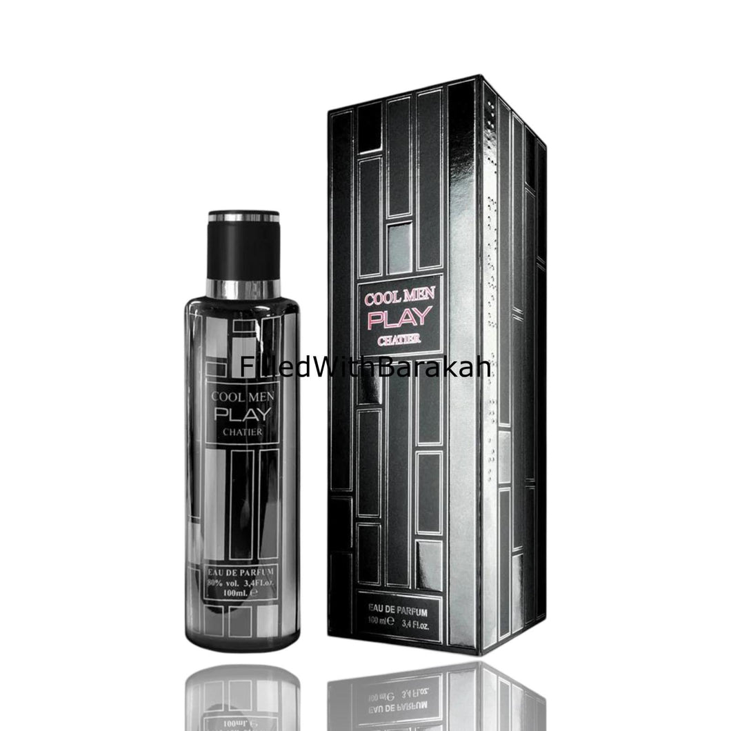 Cool Men Play | Eau De Parfum 100ml | by Chatler