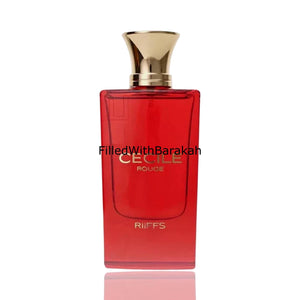 Cecile Rouge | Eau De Parfum 80ml | by Riiffs