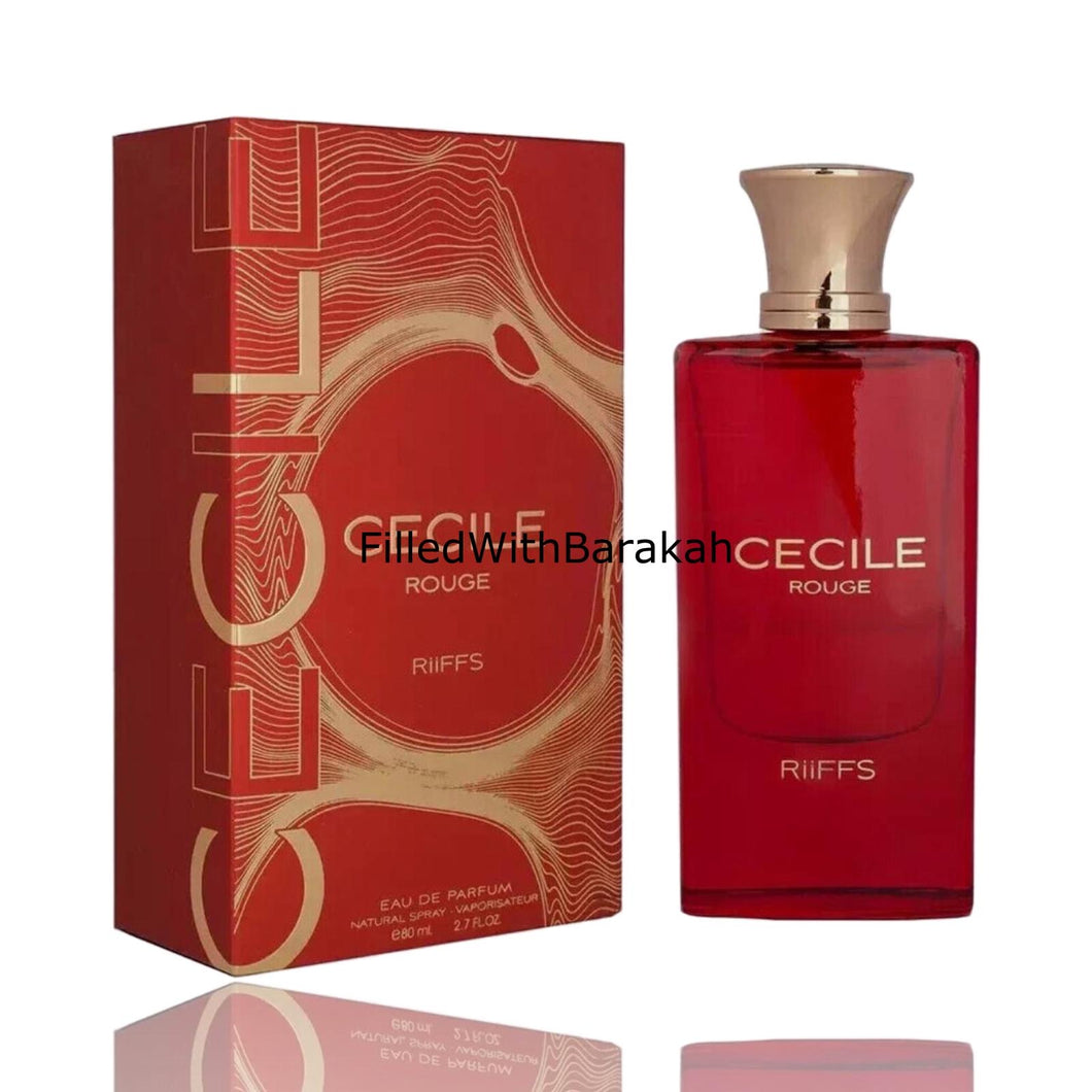 Cecile Rouge | Eau De Parfum 80ml | by Riiffs