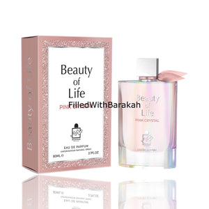 Beauty Of Life Pink Crystal | Eau De Parfum 80ml | by Milestone Perfumes