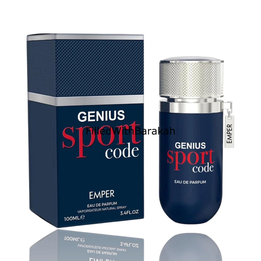 Genius Sport Code | Eau De Parfum 100ml | by Emper