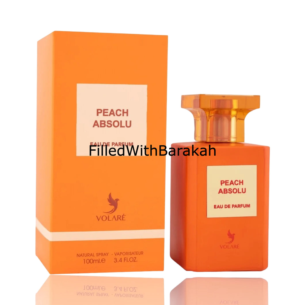 Peach Absolu | Eau De Parfum 100ml | by Volaré