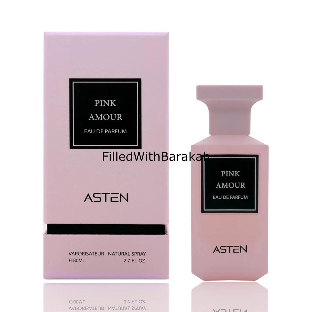 Pink Amour | Eau De Parfum 80ml | by Asten