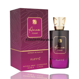 Aurum Femme | Extrait De Parfum 100ml | by Riiffs