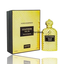 Load image into Gallery viewer, Leather Oud Gold Edition | Eau De Parfum 100ml | by Anfar London
