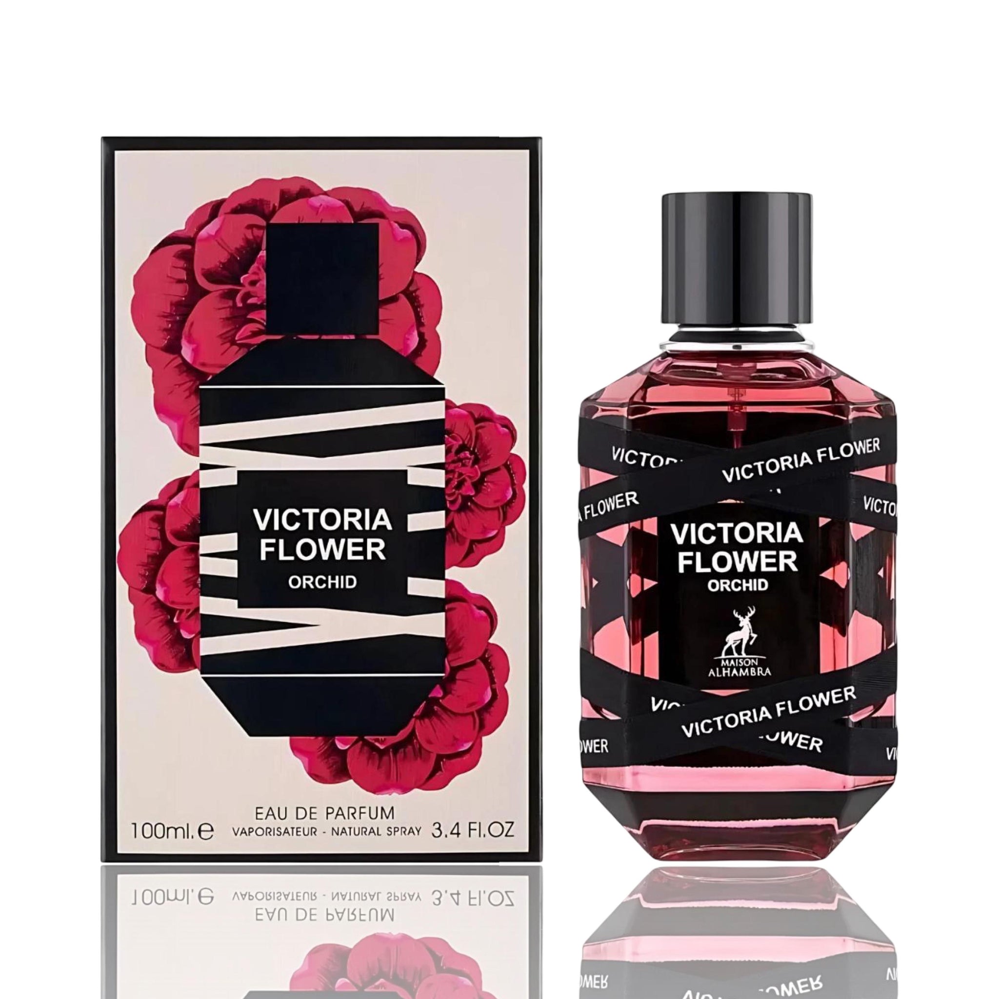 Victoria Flower Orchid Eau De Parfum 100ml By Maison Alhambra victoria-flower-orchid-eau-de-parfum-100ml-by-maison-alhambra