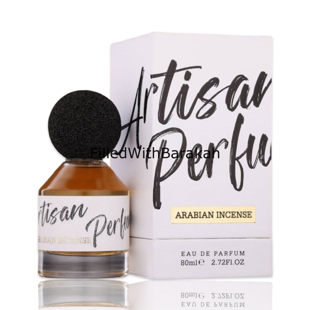 Artisan Perfume - Arabian Incense | Eau De Parfum 80ml | by Fragrance World