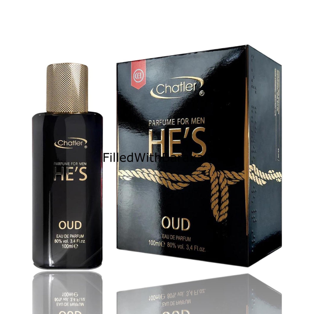 He’s Oud | Eau De Parfum 100ml | by Chatler