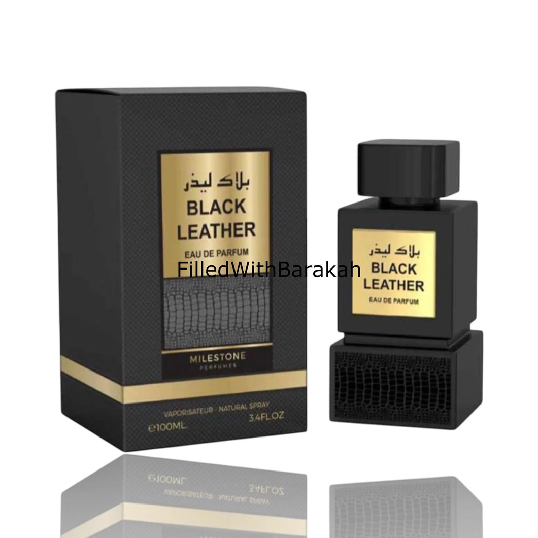 Black Leather | Eau De Parfum 100ml | by Milestone Perfumes