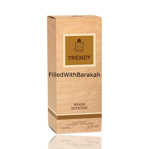 Trendy Wood Intense | Eau De Parfum 80ml | by Milestone Perfumes