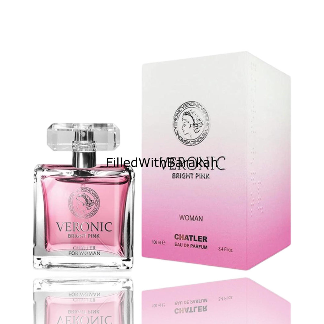 Veronic Bright Pink | Eau De Parfum 100ml | by Chatler