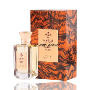 Sandal Rose (Prestige Collection) | Eau De Parfum 100ml | by Azha Perfumes